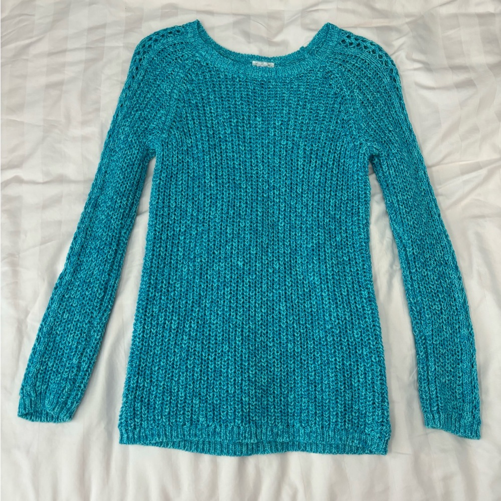 Blue Justice Sweater